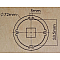 Головка для шлицевой гайки трансмиссии 3/4" (MAN 410/414) HCB AUTO TOOLS A1228