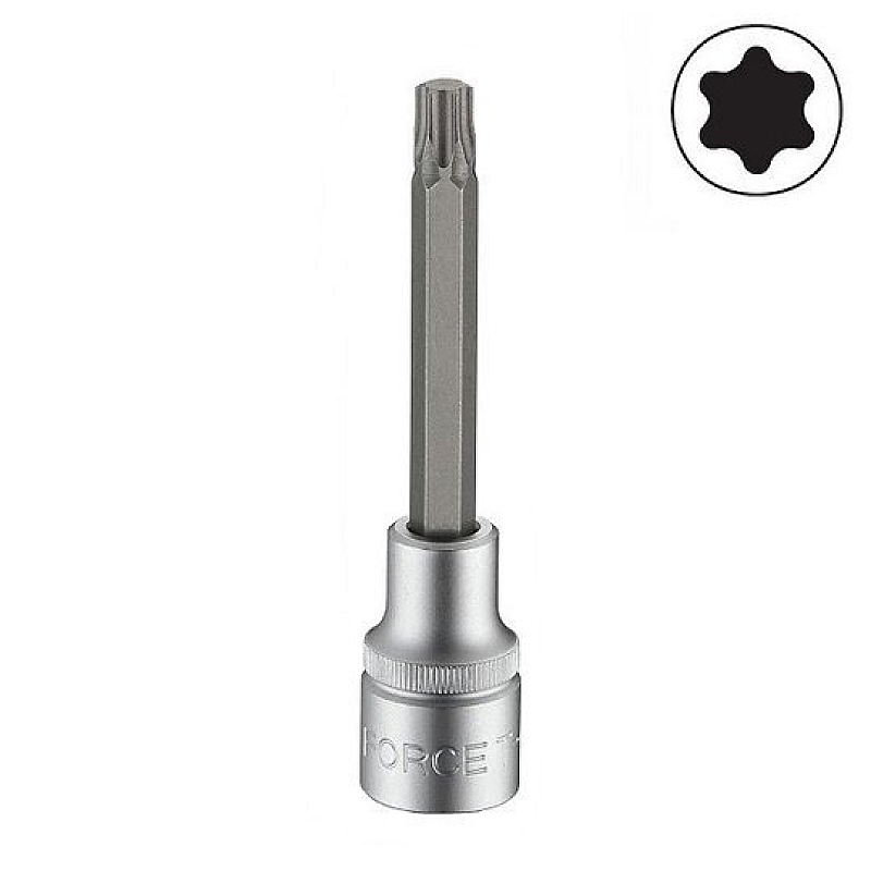 Головка 1/2" з насадкою Torx T30 L- 100мм ROCKFORCE RF-34610030