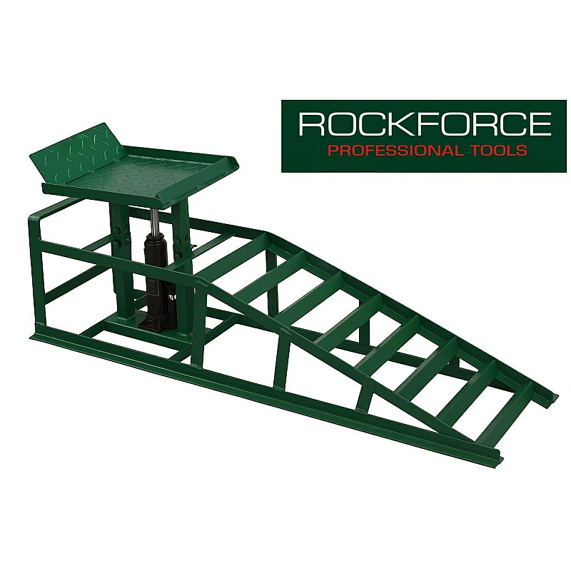 Рампа гідравлічна для підйому авто 500 кг (1шт) Rockforce RF-ST605825E