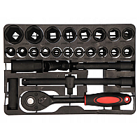 Набір інструментів стілець 65пр. 1/2'' WMC TOOLS 4065C