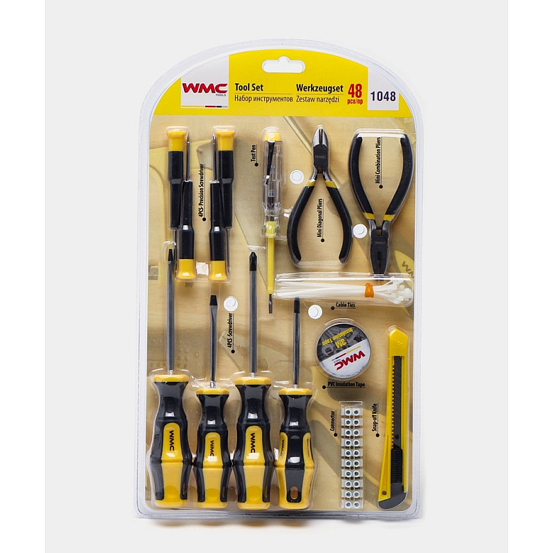 Набір інструментів 48 предметів WMC TOOLS 1048