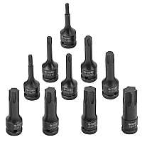 Головки-биты ударные 1/2"набор 10пр. Forsage F-41013MPB