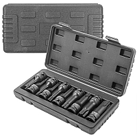 Головки-биты ударные 1/2"набор 10пр. Forsage F-41013MPB