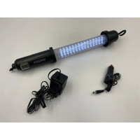 Ліхтар переносний світлодіодний акумуляторний (60LED, зарядка 12V / 220V), в блістері