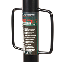 Стійка трансмісійна гідравлічна 0,5т (h min-110см, h max -200см) ROCKFORCE RF-0901