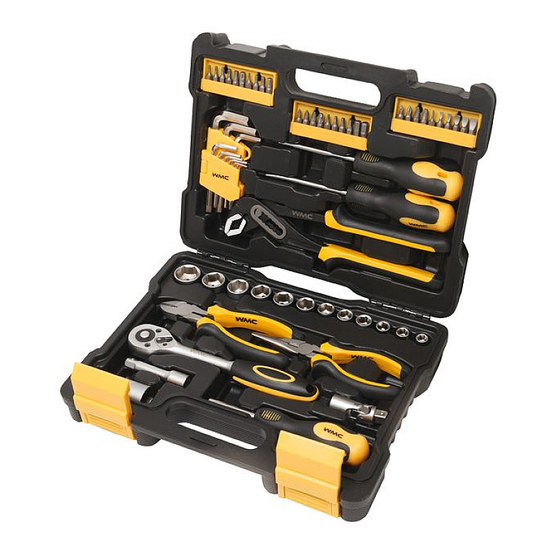 Набір інструментів 61пр. 3/8''(6гр.)(8-22мм) WMC TOOLS 3061