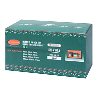 Набор пробойников, 12 предметов(3-10, 12, 14, 16, 19мм), на полотне ROCKFORCE RF-31291