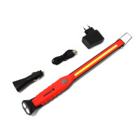 Лампа світлодіодна безпровідна  3W COB+1W (3.7V, 1800mAh, Li-ion)