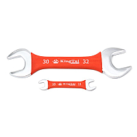 Ключ рожковый 14х15мм в прорезиненной оплетке KingTul kraft KT-101415k(321415)