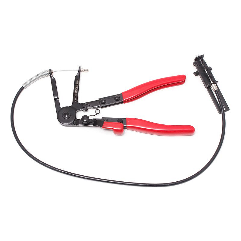 Съемник пружинных хомутов с гибким захватом, в блистере ROCKFORCE RF-9G0201