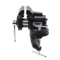 Тиски настольные поворотные 3"-75мм (крепление "струбцина") ROCKFORCE RF-Z30H