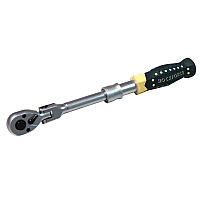 Тріскачка 3/8 " (72зуб.) шарнірна телескопічна