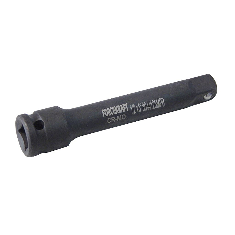 Удлинитель ударный с проточкой Cr-Mo 125мм, 1/2" FORCEKRAFT FK-8044125MPB