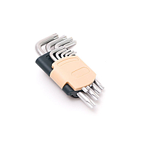Набір ключів TORX Г-подібних, 9пр. (Т10,Т15,Т20,Т25, Т27,Т30,Т40,Т45,Т50) ROCKFORCE RF-5098