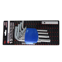 Ключі Г-подібні TORX , набір 15пр.