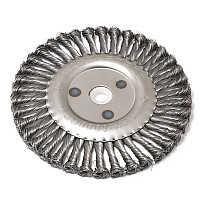 Кордщітка дискова сталева кручена для КШМ 200мм RockForce RF-BWF108