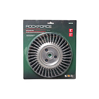 Кордщітка дискова сталева кручена для КШМ 200мм RockForce RF-BWF108