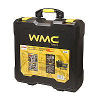 Набір інструментів 400пр. 1/4''1/2'' "дорожній кейс" WMC TOOLS 40400