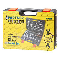 Набір інструментів 82пр. 82пр.Profi 1/2",1/4" (6гр.)(4-32мм)