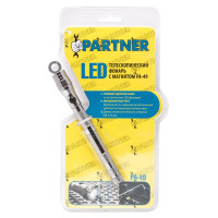 Ліхтар телескопічний з магнітом (один світлодіод)