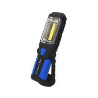 Лампа світлодіодна (4W COB LED + 1W, 2 магніту, гачок, 180гр., 250Lm, 1.5V, 3хАА,)