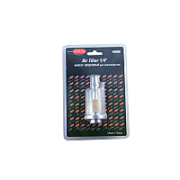 Фильтр воздушный мини для краскопультов  в блистере 1/4" ROCKFORCE RF-AF-02