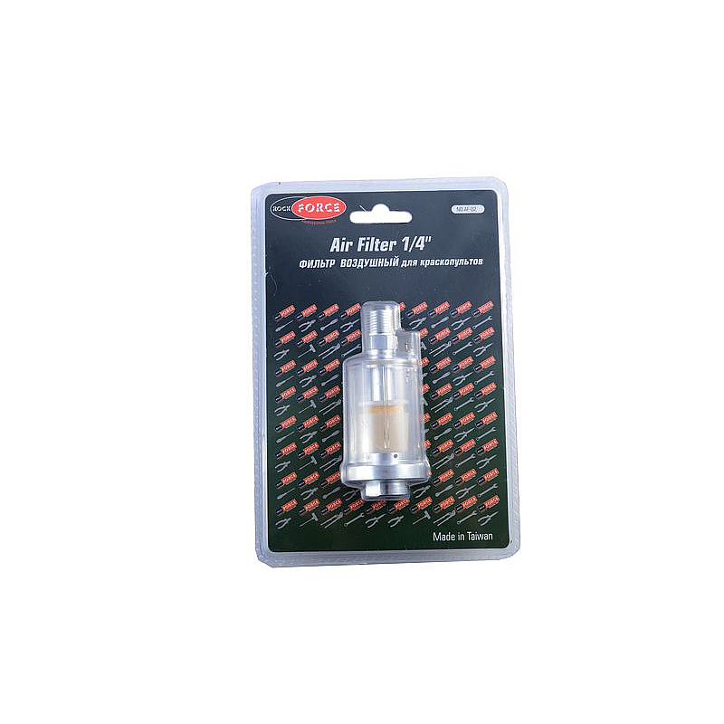 Фильтр воздушный мини для краскопультов в блистере 1/4" ROCKFORCE RF-AF-02