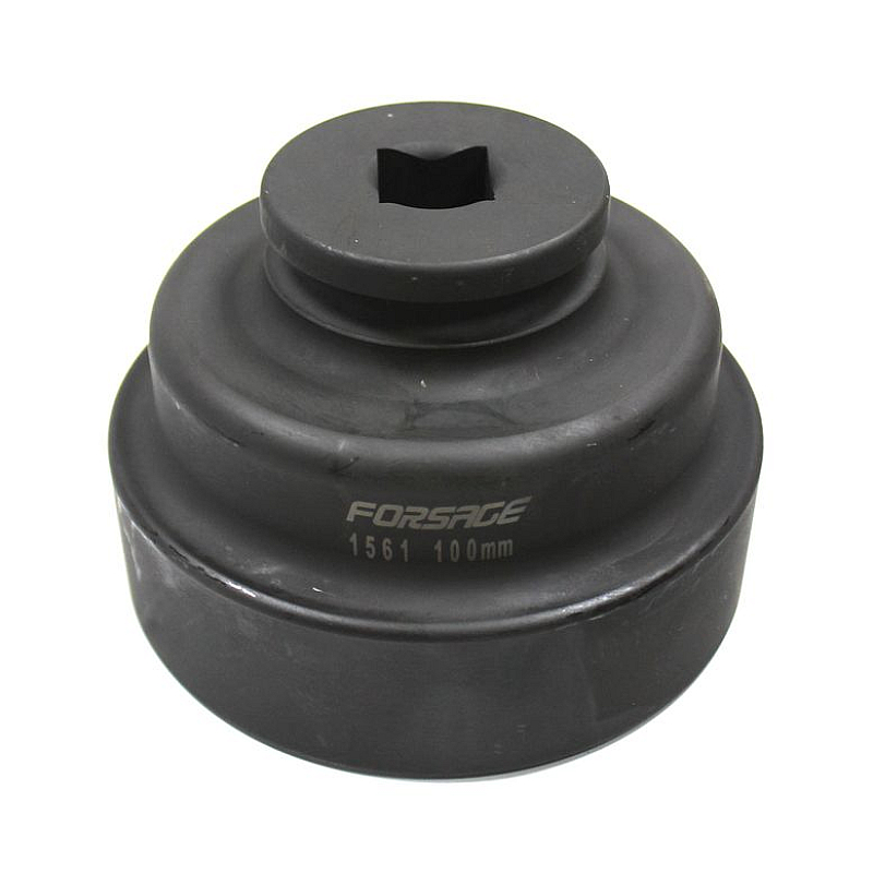 Головка для ступичных гаек задних колес грузовых а/м 100мм,3/4'' FORSAGE F-1561