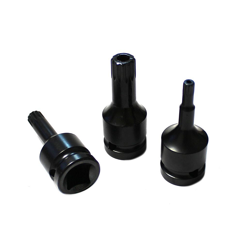 Головка-біта SPLINE ударна M14 з отвором, 1/2 "