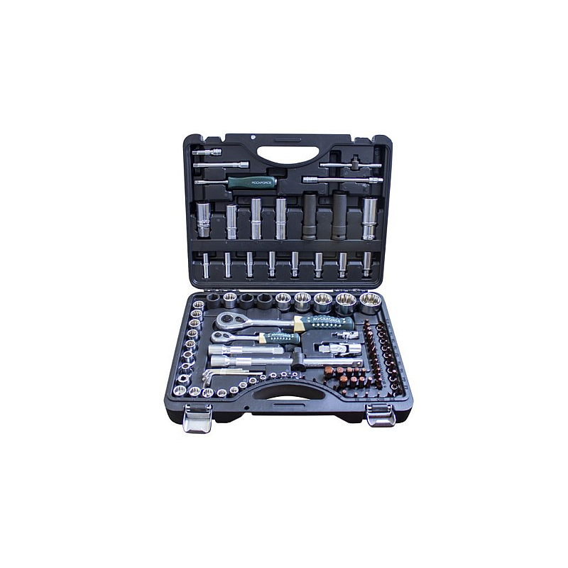 Набор инструментов 94+6пр. 1/4'',1/2''(12гр.) ROCKFORCE RF-4941-9 Premium