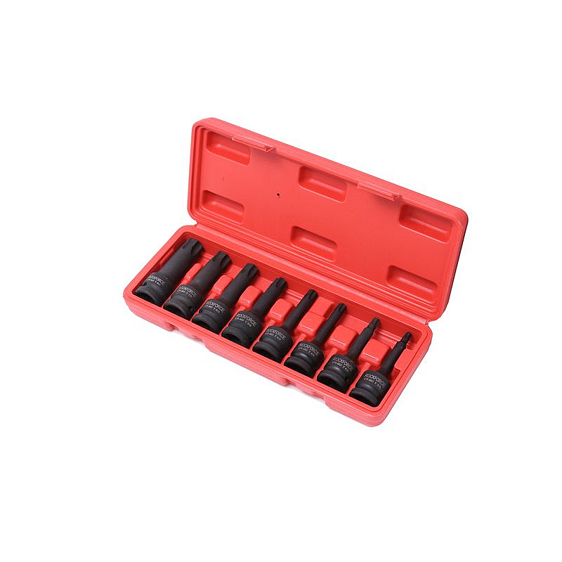 Набор головок-бит TORX ударных 1/2'', 8пр.(Т30,40,45,50,55,60,70,80),в кейсе RF-4088MPB