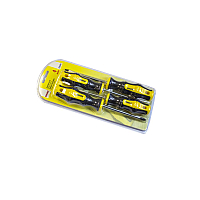 Набір викруток 4пр. (SL: 5х75мм, 6х100мм; PH: 1х75мм, 2х100мм) WMC TOOLS WT-7004A