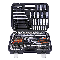 Набор инструментов 216пр.1/4''3/8''1/2''(6гр.)(4-32мм)