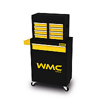 Тележка инструментальная с набором инструментов 253пр(700х600х290мм) WT-WMC253
