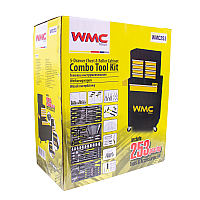 Тележка инструментальная с набором инструментов 253пр(700х600х290мм) WT-WMC253