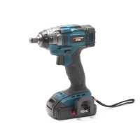 Гайковерт 1/2" ударний акумуляторний  (18V, 2.0AH, LI-ION, 0-2600 об/хв, 250 Нм), в кейсі