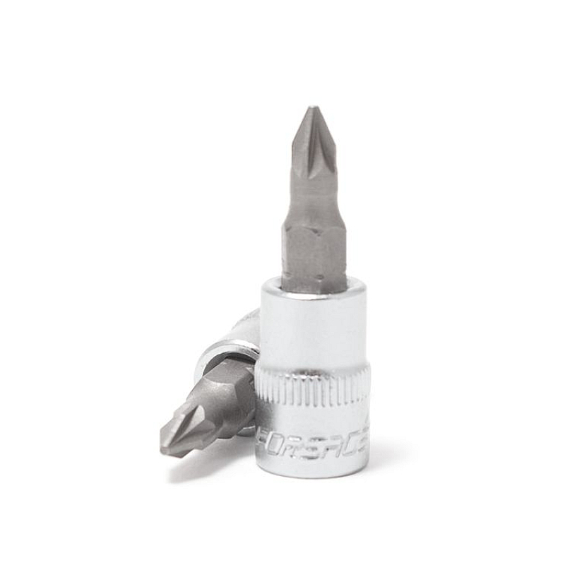 Головка 1/4" з насадкою Pozidriv PZ2 Forsage F-322322