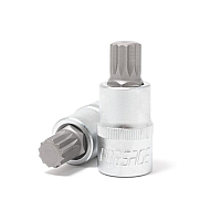 Головка бита SPLINE 12-лучевая M9 1/2" (L-55мм) Forsage F-34805509
