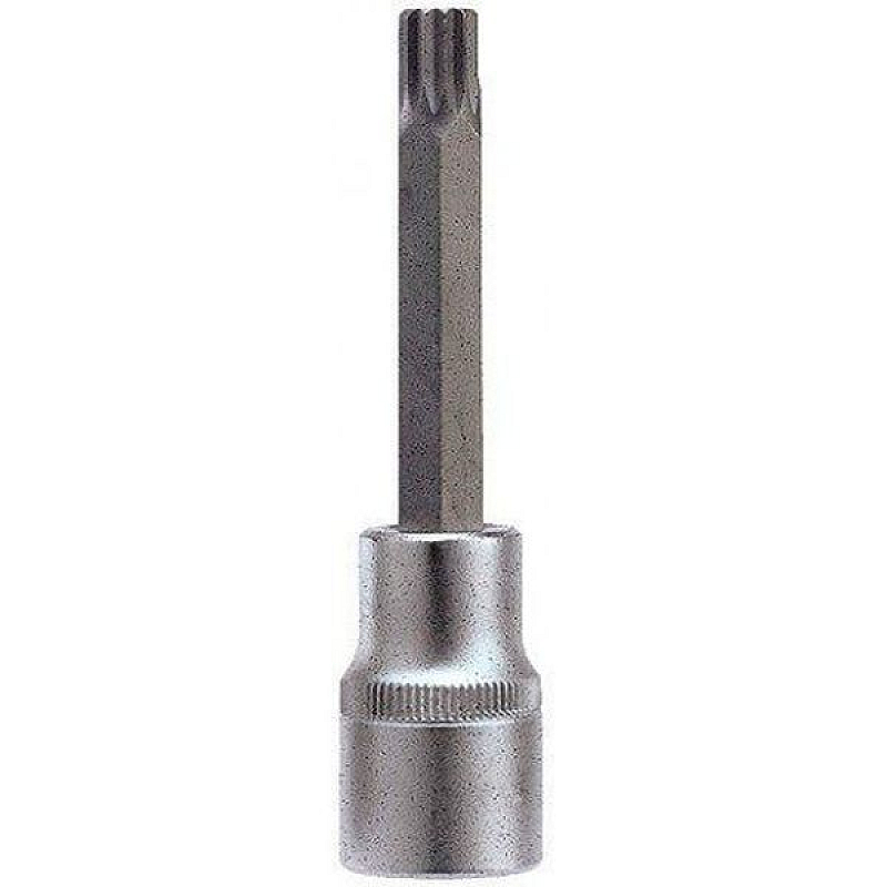 Головка-бита SPLINE 12-лучевая M10 1/2" (L-100мм) ROCKFORCE RF-34810010