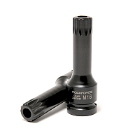 Головка-біта SPLINE ударна M14 з отвором, 1/2