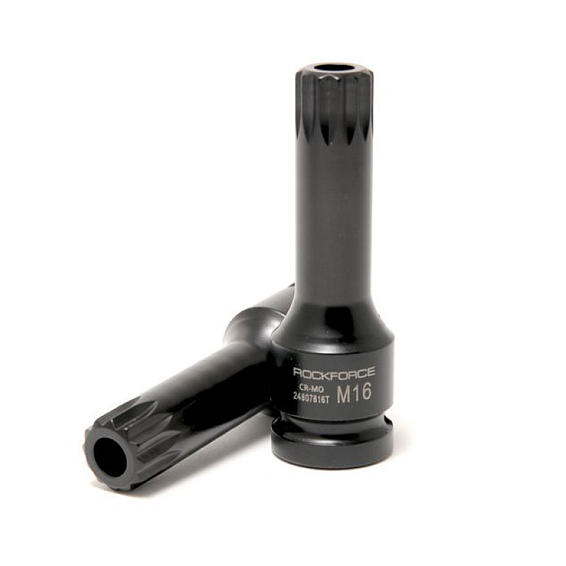 Головка-біта SPLINE ударна M14 з отвором, 1/2