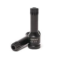 Головка 1/2" з насадкою Spline M5 з отвором ударна Forsage F-24807805T
