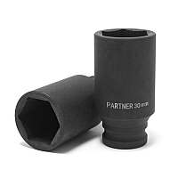 Головка ударная глубокая 26мм 1/2" 6гр Partner PA-4458526