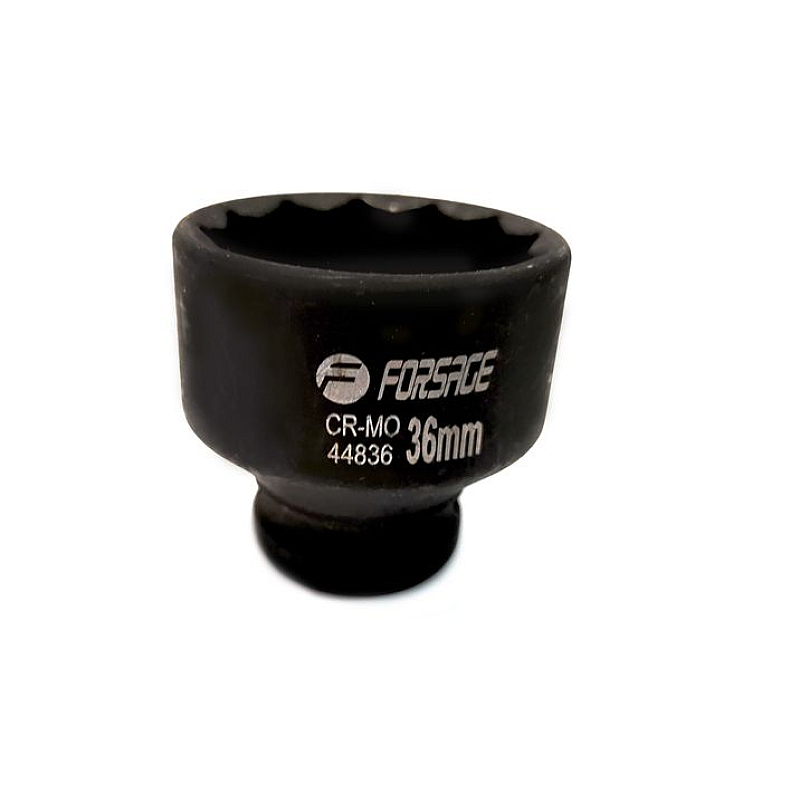 Соққылы бастиек 34 мм, 12 қырлы, 1/2" F-44834 Forsage