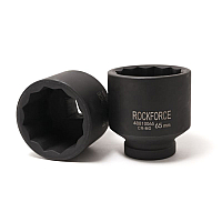Головка ударная глубокая 1", 75мм (12гр.) ROCKFORCE RF-48810075