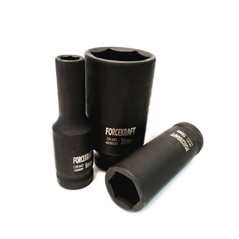 Головка ударна глибока 1/2" 6-гранна 11мм FORCEKRAFT FK-4458511