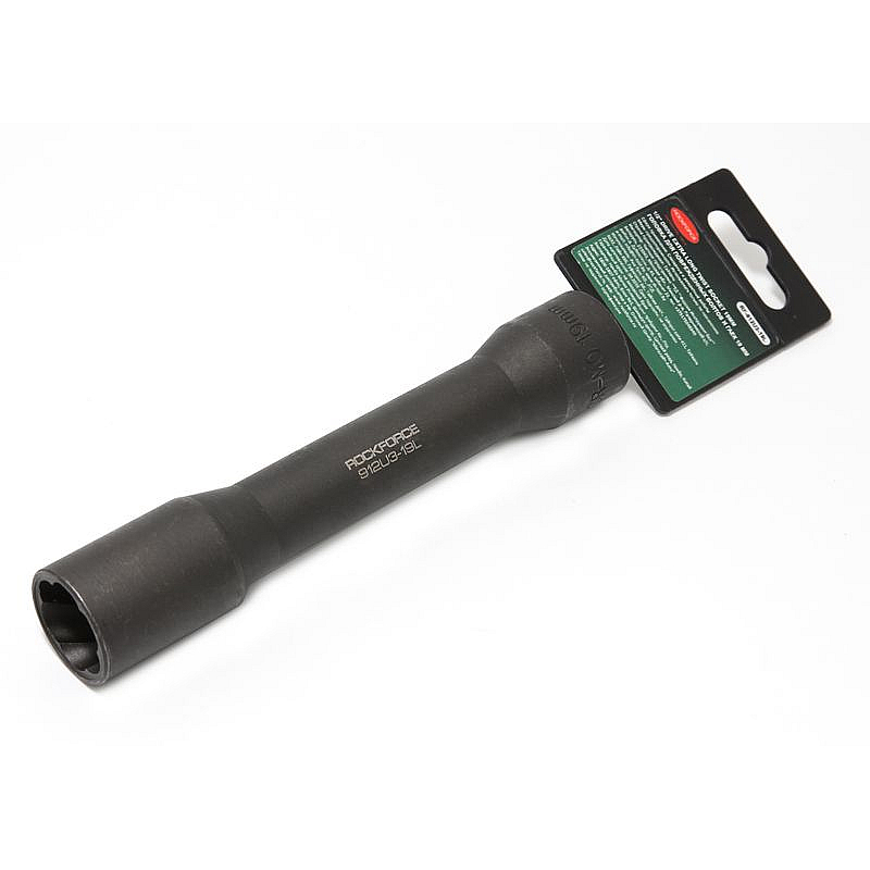 Головка для поврежденных болтов и гаек удлиненная 1/2", 19мм ROCKFORCE RF-912U3-19L
