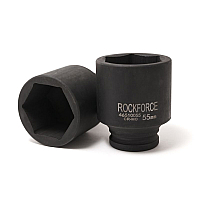 Головка ударная глубокая 33мм 3/4" 6гр ROCKFORCE RF-46510033