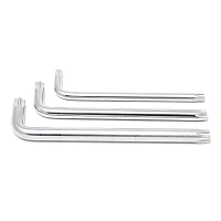 Ключ Г-образный TORX длинный T-30H с отверстием Forsage F-76730L
