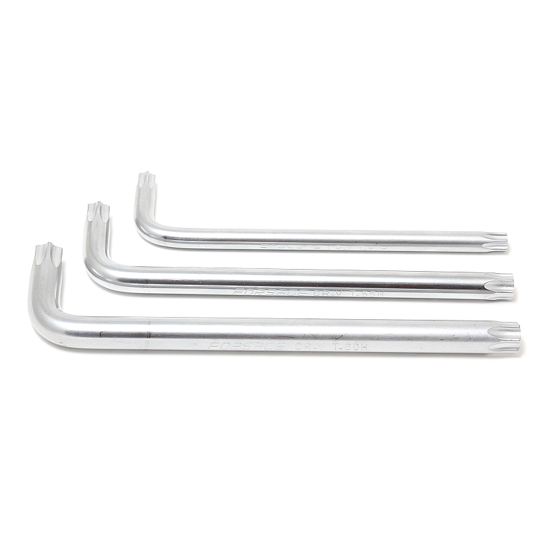 Ключ Г-подібний TORX довгий з отвором T40H